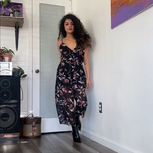 Sienna sky summer Maxi Skort Dress